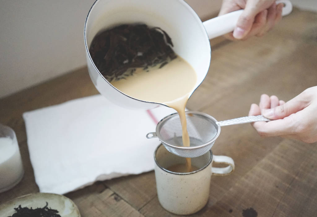 鍋煮奶茶作法