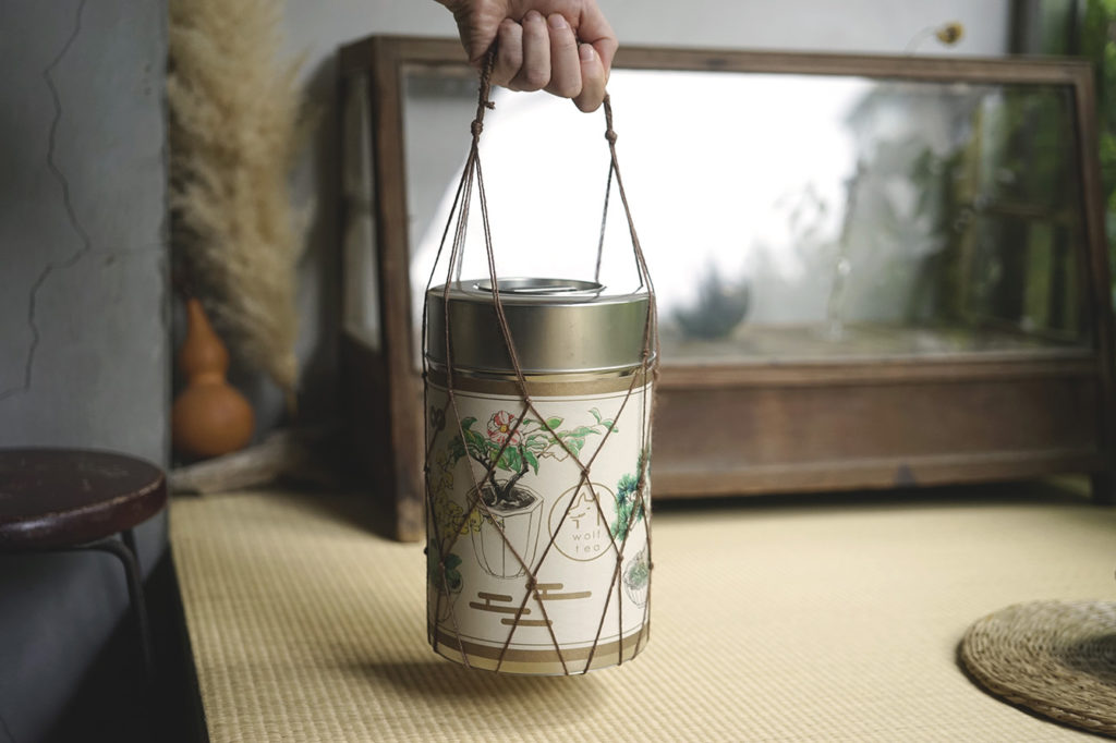 福卉茶香 琅茶珍藏版金繪巨茶罐